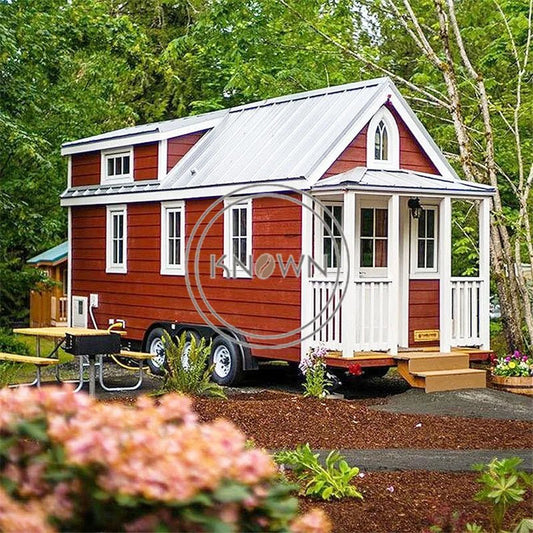 Luxury Prefab Villa Large Tiny House Prefabricated Tinyhouse Container Foldable Homes On Wheels | Get Everything Easy store